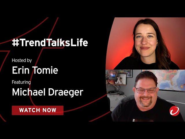 Simulating Threat Actors with Michael Draeger // #TrendTalksLife