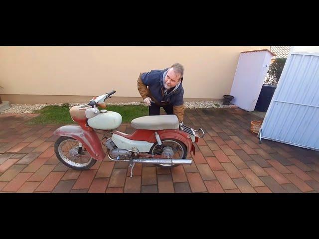 Simson Star SR4-2/1 Einen Scheunenfund zum Leben erwecken - Pajtalelet életre keltése