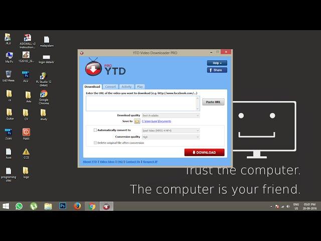 Crack YTD Youtube downloader makes PRO edition 100% working LATEST