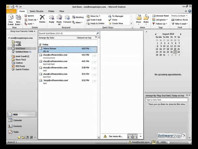 softwarevideo.com: Microsoft: Outlook 2010