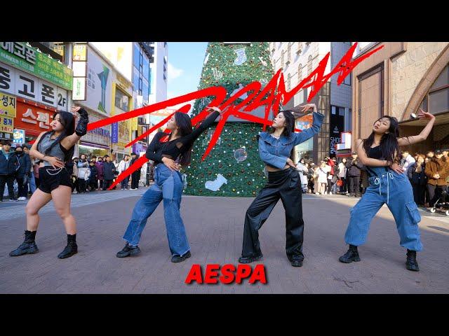 [KPOP IN PUBLIC ONE TAKE] aespa 에스파 'Drama'  DANCE COVERㅣ @동성로ㅣPREMIUM DANCE