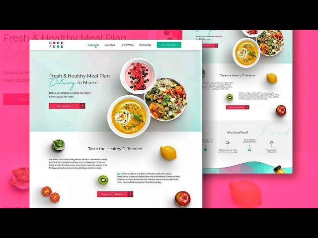 Complete  Responsive Restaurant Website using React and Tailwind CSS || Build and  Deploy