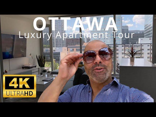 Living in Ottawa | Interior Design | Luxury Condo Tour $1400 Month