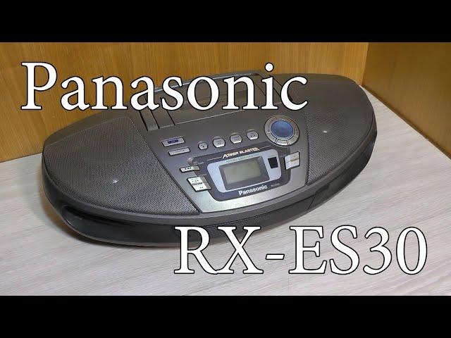 Panasonic rx-es30 : Первое включение