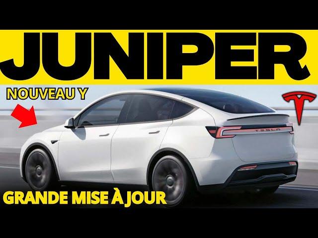 Nouveau Tesla Model Y Juniper 2025 - Nouveau Modèle Y Avec Autonomie Et Moteur Améliorés