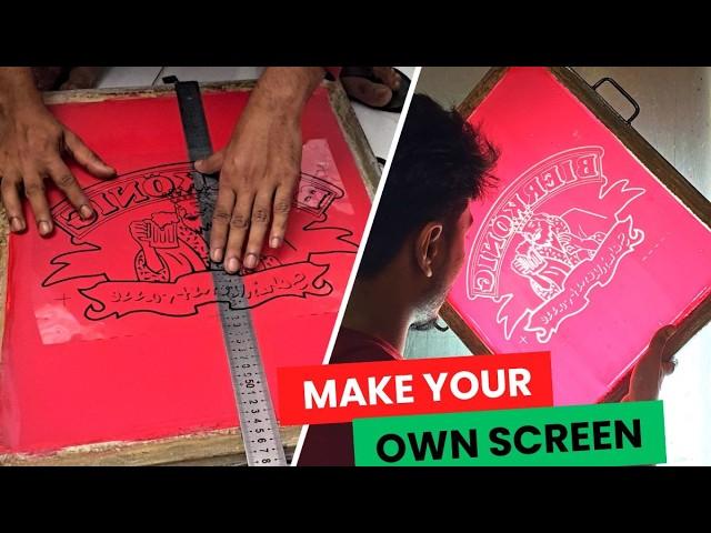 How to Create Screens for Screen Printing | Step-by-Step Guide