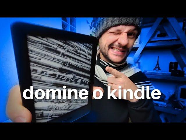 Como funciona o KINDLE - Tutorial passo a passo de como usar o leitor de Ebooks (Livros digitais)