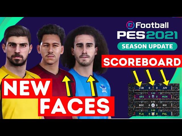 NEW PES 2021 Season Update FACES and GRAPHICS | PLAYER RATINGS | PES 2021 News, Leaks, and Rumors