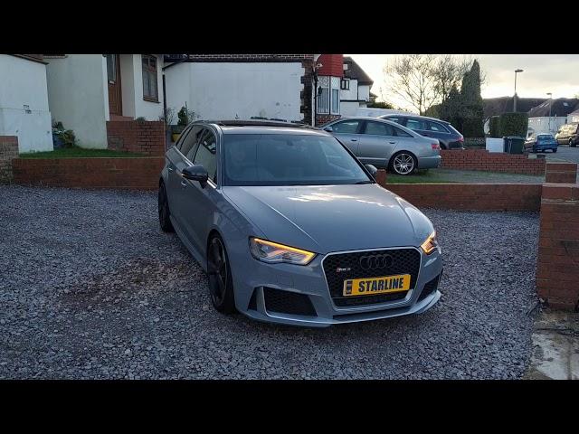 Audi RS3 2016 | Starline E96v2 E9v2 S96v2 S9v2 Car Alarm | HOW A STARLINE ALARM WORKS + FEATURES