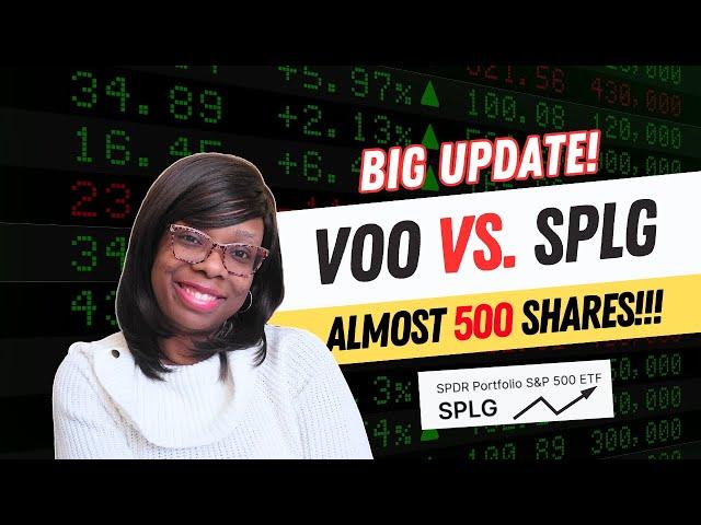 Why We Love SPLG Over VOO For Our Investment Portfolio - $100,000 Goal