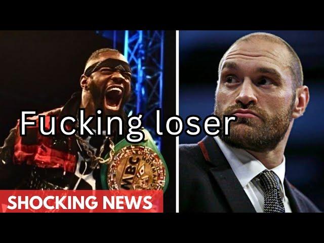 "Tyson Fury Defeated by Usyk Deontay Wilder’s Bold Reaction REVEALED!"