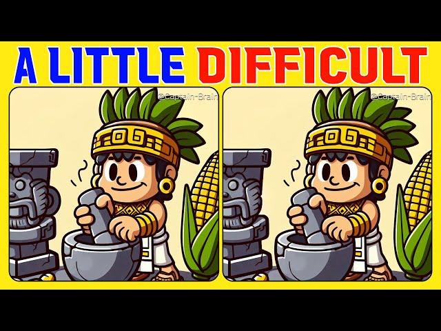 Spot the 3 Differences | Can You Find Them All? 《A Little Difficult》