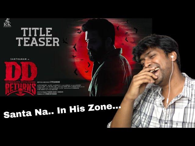 DD Returns - Title Reveal Teaser Reaction | Santhanam | M.O.U | Mr Earphones BC_BotM