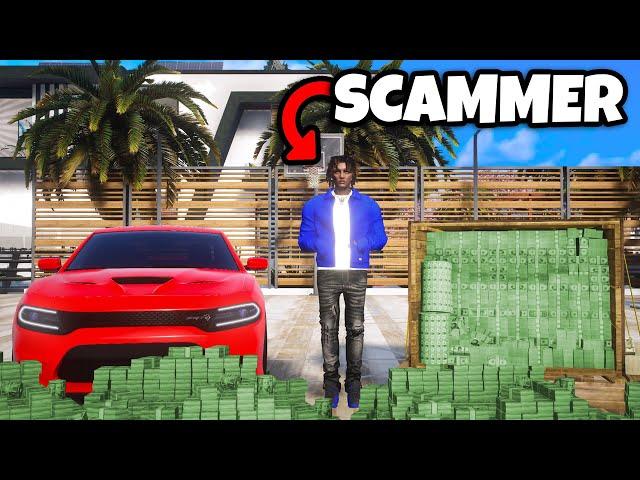 The BIGGEST SCAMMER Returns in GTA 5 RP..