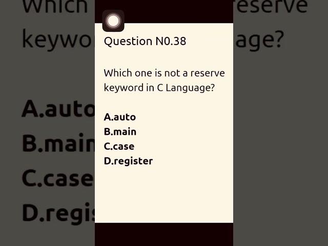 Watch all the answers in my youtube channel “CSE GURUS”. Video name is “Top 100 C mcqs”. #csegurus