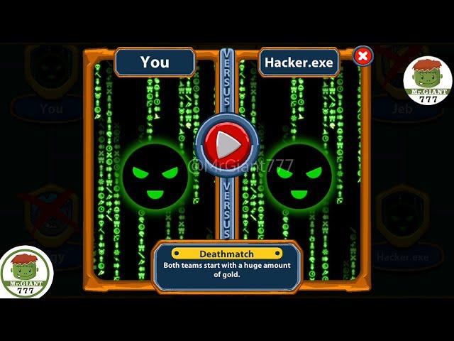 HACKER.EXE VS HACKER.EXE, FINAL BOSS VS GIANT BOSS TOURNAMENT | Stick War Legacy Mod | MrGiant777