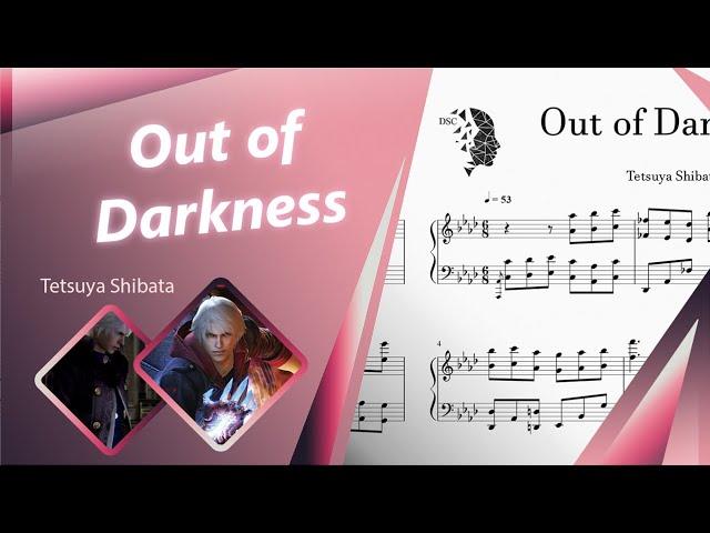 Out of Darkness (OST Devil May Cry 4) - Tetsuya Shibata | Piano Cover