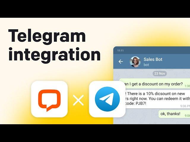 Telegram x LiveChat Integration Tutorial | LiveChat University