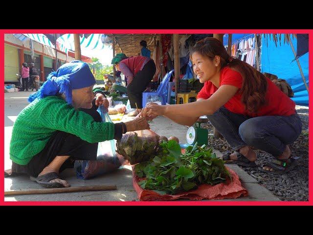 FULL VIDEO: 95 Days of harvest vegetable to sell at the market, save money. Building farm, Free Life