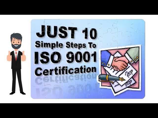 ISO Certification Process - ISO 9001 Made Easy