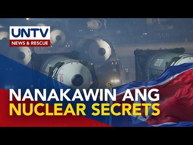 North Korean hackers, tinatangka umanong nakawin ang nuclear secrets ng US at iba pang bansa