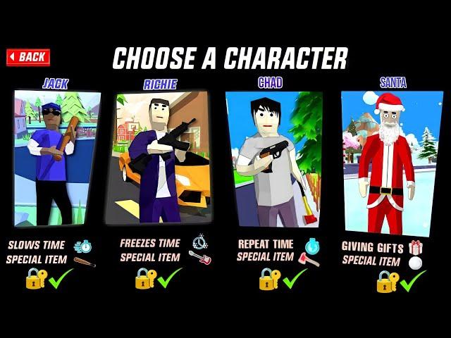 HOW TO UNLOCK ALL CHARACTERS IN DUDE THEFT WARS  | CHRISTMAS SEASON GAMEPLAY #467