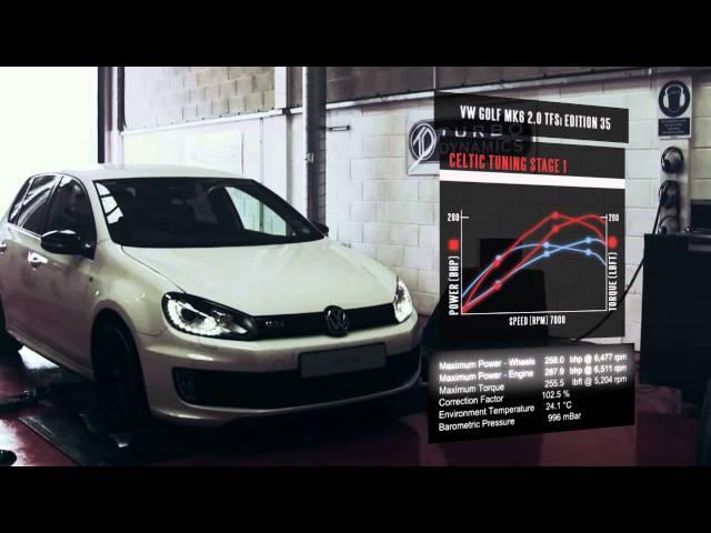 Volkswagen Golf MK6 2 0 TFSi Edition 35 Stage 1 ECU Remap