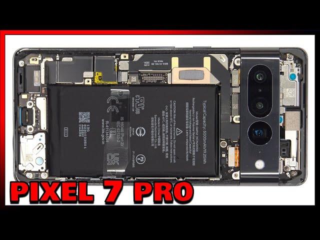 Google Pixel 7 Pro Disassembly Teardown Repair Video Review