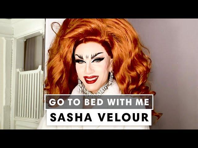 Drag Superstar Sasha Velour’s Nighttime Skincare Routine | Go To Bed With Me | Harper’s BAZAAR