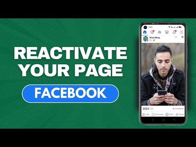 How To Reactivate Facebook Page | How To Use Facebook