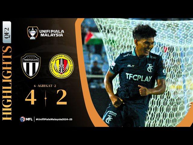 Terengganu FC 4-2 Negeri Sembilan FC | Highlights | Unifi Piala Malaysia 2024-25 | QF2