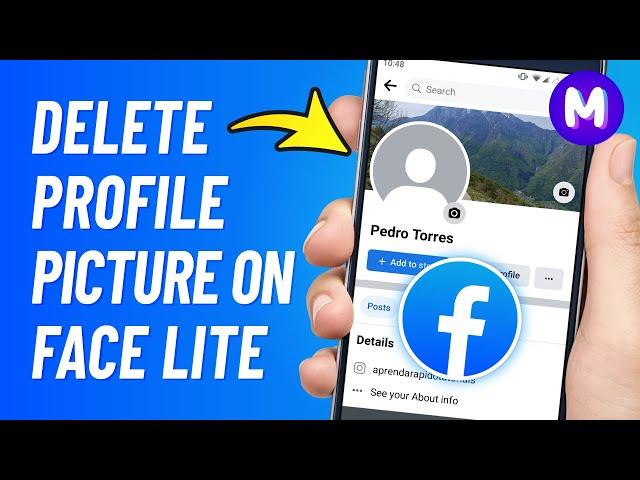 How to DELETE PROFILE PICTURE on Facebook Lite (2024) - Really Works