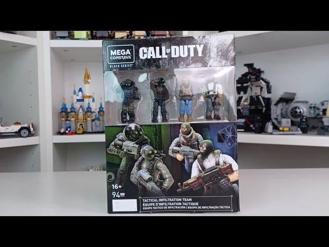 Mega Construx Call of Duty Tactical Infiltration Team Review!