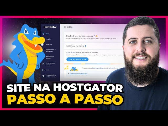 Como Hospedar um Site Usando a HOSTGATOR | Passo a Passo