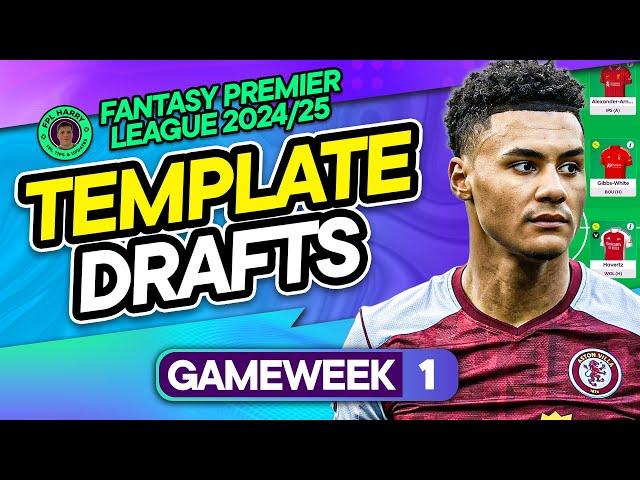 FPL GW1 TEMPLATE DRAFT | Is Haaland worth £15m?  | Fantasy Premier League Tips 2024/25