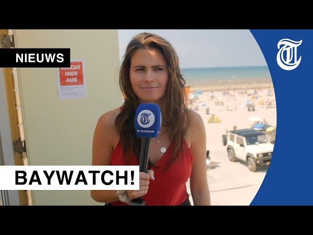 Michelle is lifeguard voor een dag