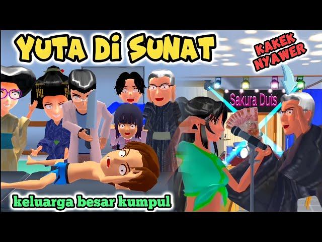 YUTA DI SUNAT [ HIBURANNYA DANGDUT KAKEK SAMPAI NYAWER ] || SAKURA SCHOOL SIMULATOR