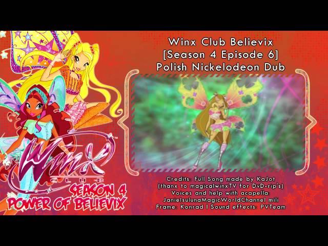 Winx Club Believix - Season 4 Episode 6 - Polish Nickelodeon Dub