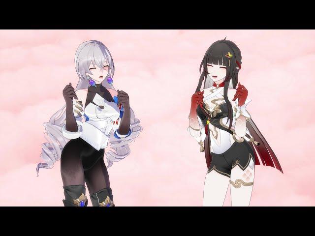 [MMD/Honkai Star Rail] Lingsha x Bronya - Back it up