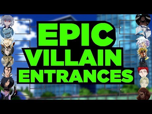 DEBATING THE MOST EPIC VILLAIN ENTRANCE IN ANIME - TOURNAMENT ARC (Rant Cafe #94)