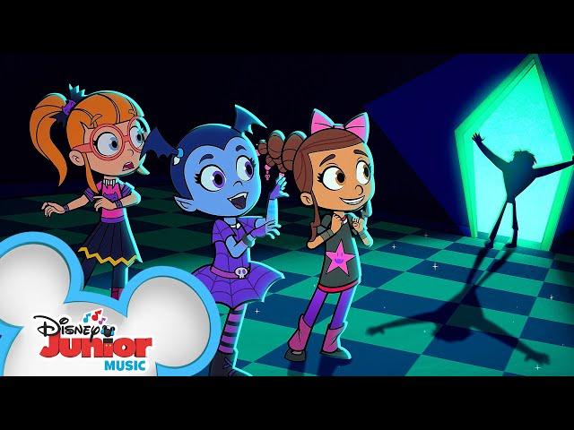 The Creepy Beat | Music Video | The Ghoul Girls | Vampirina | Disney Junior