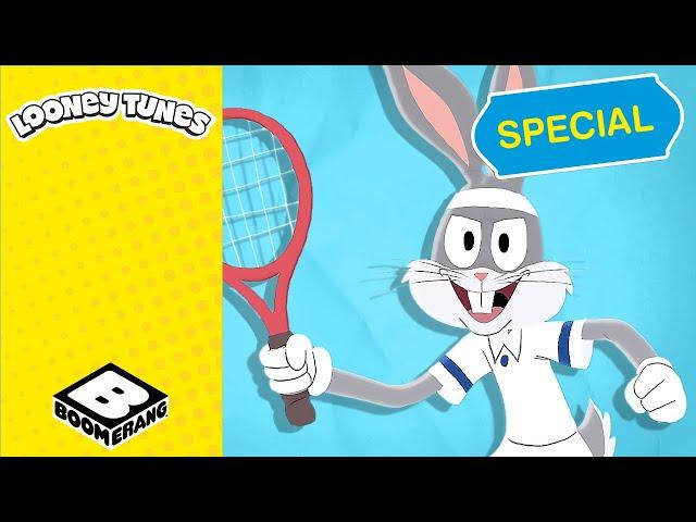 Bugs Bunny joue au tennis  Le sport, c’est fastoche | Looney Tunes #Sport