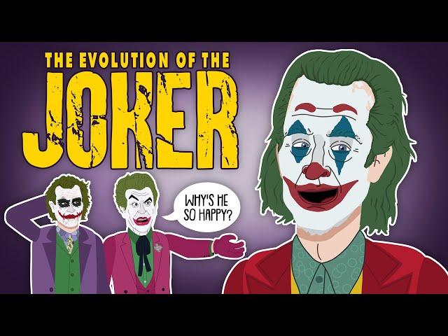 The Evolution Of The Joker (Animated)