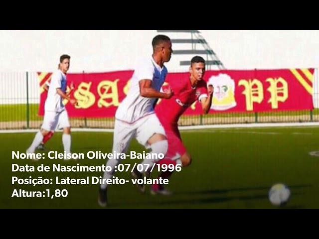 Cleison Oliveira -Baiano :Lateral -Volante