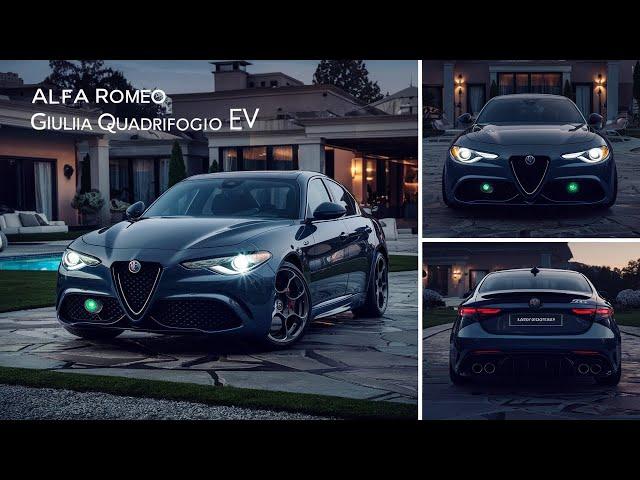 Alfa Romeo Giulia Quadrifoglio EV 2025 Model | Fresh Auto Trends