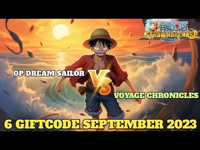 6 Giftcode September 2023‼️Perbedaan OP Voyage Chronicles Vs OP Dream Sailor 