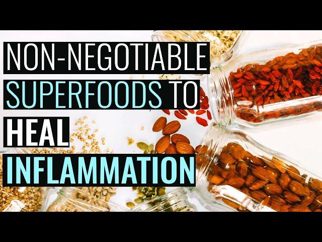 Powerful Superfoods and Supplements for Inflammation