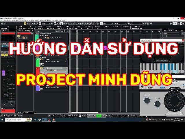 Hướng Dẫn Sử Dụng Project Cubase 13 Minh Dũng