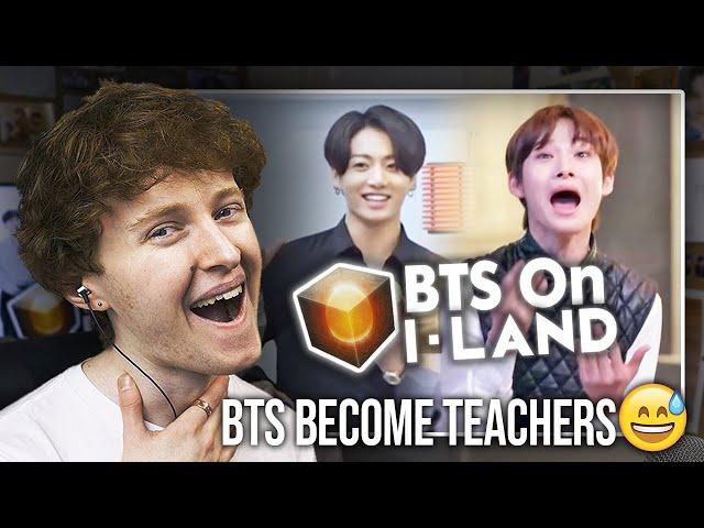 BTS BECOME TEACHERS! (BTS I-Land Episode 7 | Reaction)