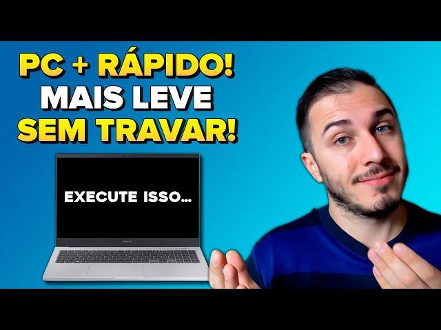 5 COMANDOS PRA DEIXAR O PC MAIS RAPIDO | COMO DEIXAR O PC MAIS RAPIDO E OTIMIZAR EM 5 MINUTOS